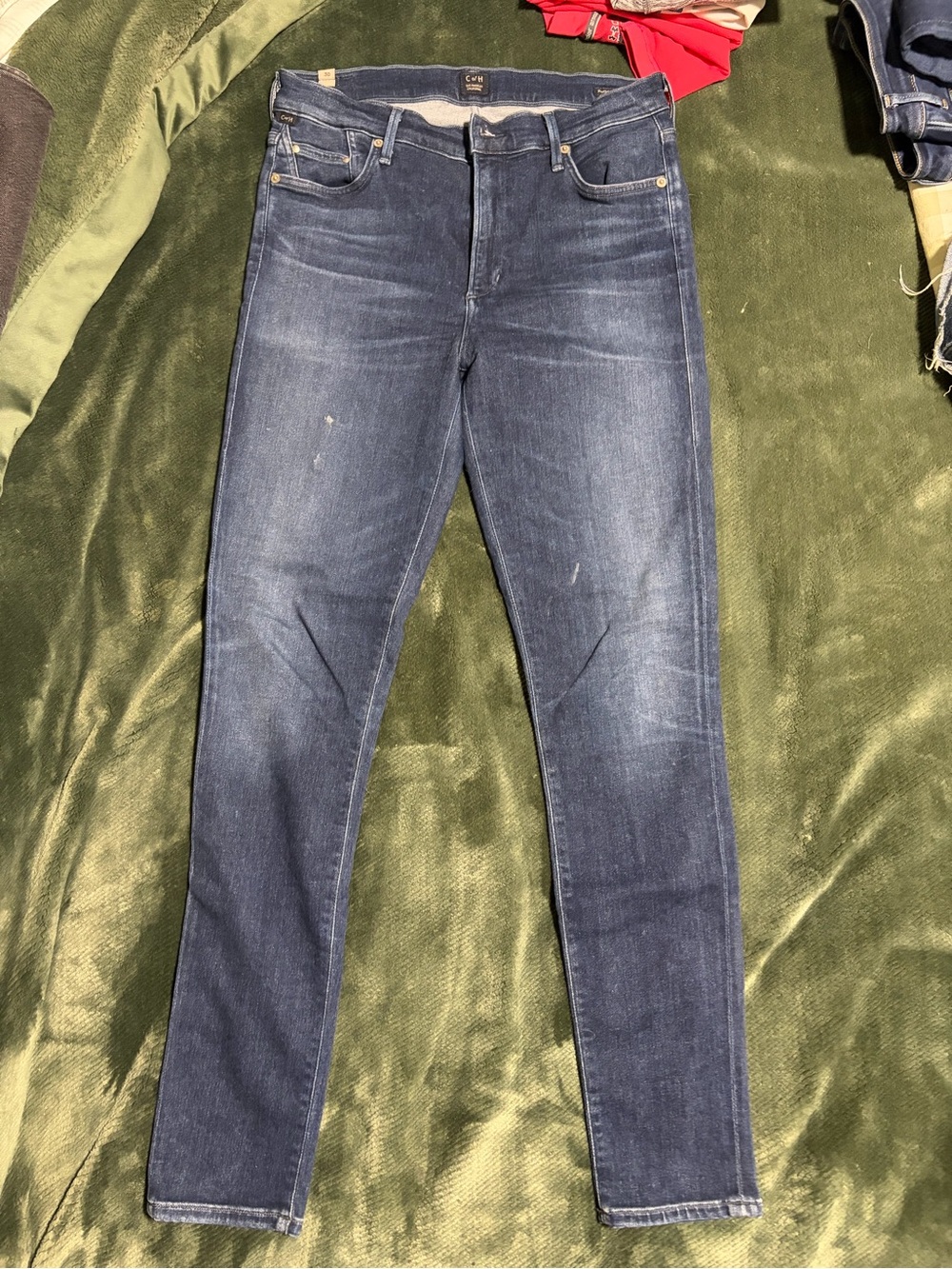 Women’s Dark Blue Skinny Fit Jeans